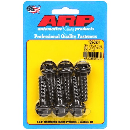Arp GM V6/V8 HEX BELLHOUSING BOLT KIT 129-0901